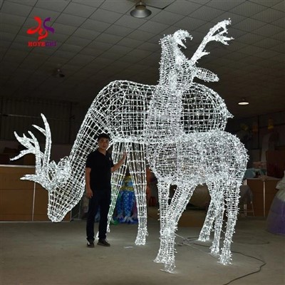 Zwierzęta Motyw renifera Jasny